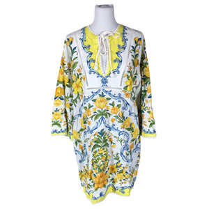Unisex Farm Rio - Dress, size 40 - White (1)