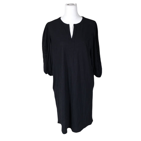 Unisex no man's land - Tricot dress, size 40 - Black ()