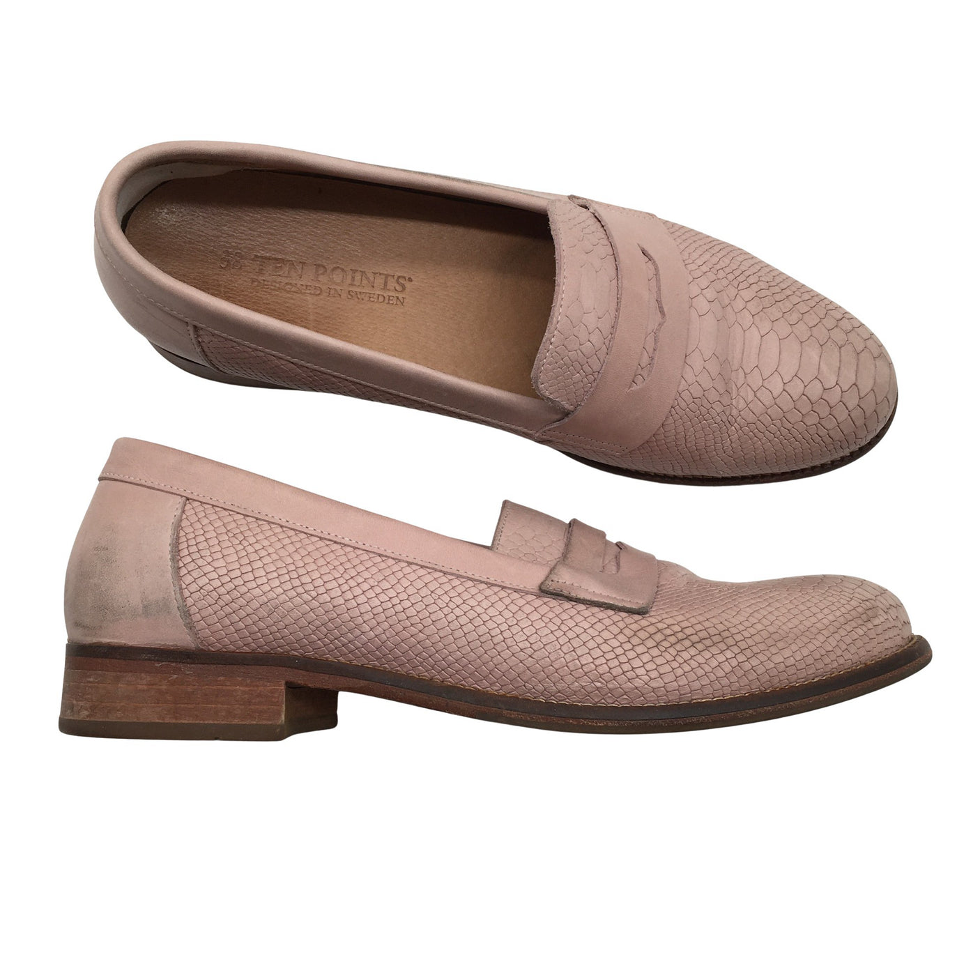 Unisex Ten Points - Loafers, size 38 - Light pink (1)