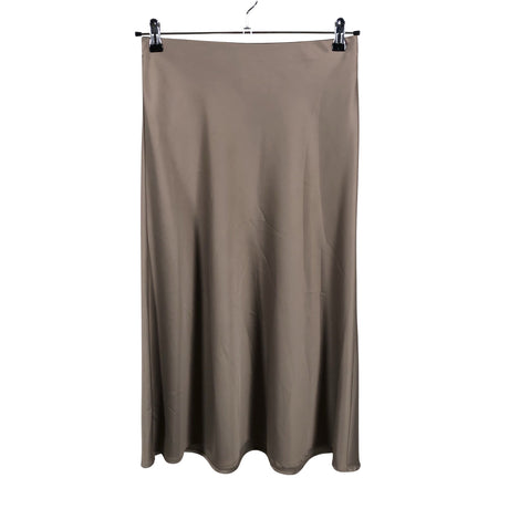 Unisex Y.A.S - Fabric skirt, size 38 - Brown ()