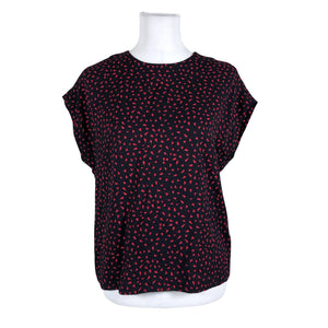 Unisex &Other Stories - Short-sleeved blouse, size 36 - Black (1)