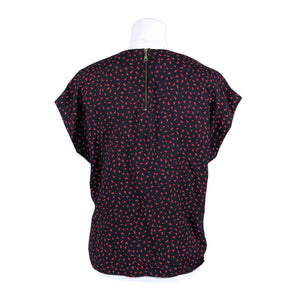 Unisex &Other Stories - Short-sleeved blouse, size 36 - Black (2)
