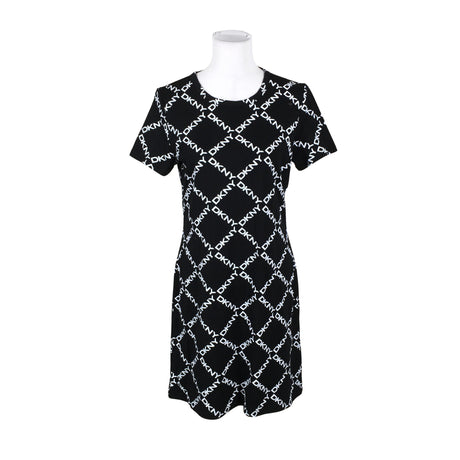 Unisex DKNY - Tricot dress, size 38 - Black ()