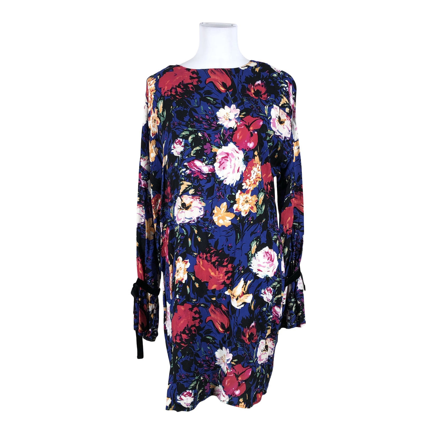 Unisex Moves - Schiffon dress, size 40 - Blue (1)