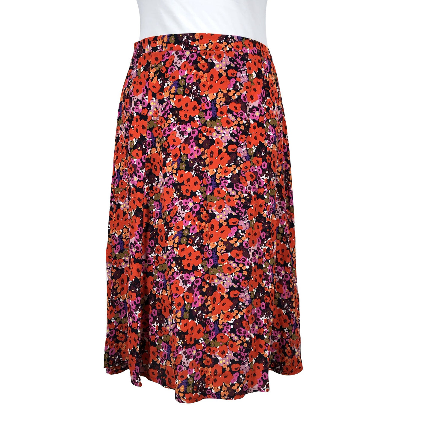 Unisex Esprit - Fabric skirt, size 42 - Orange (1)