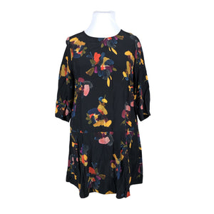 Unisex Voglia - Schiffon dress, size 42 - Black (1)