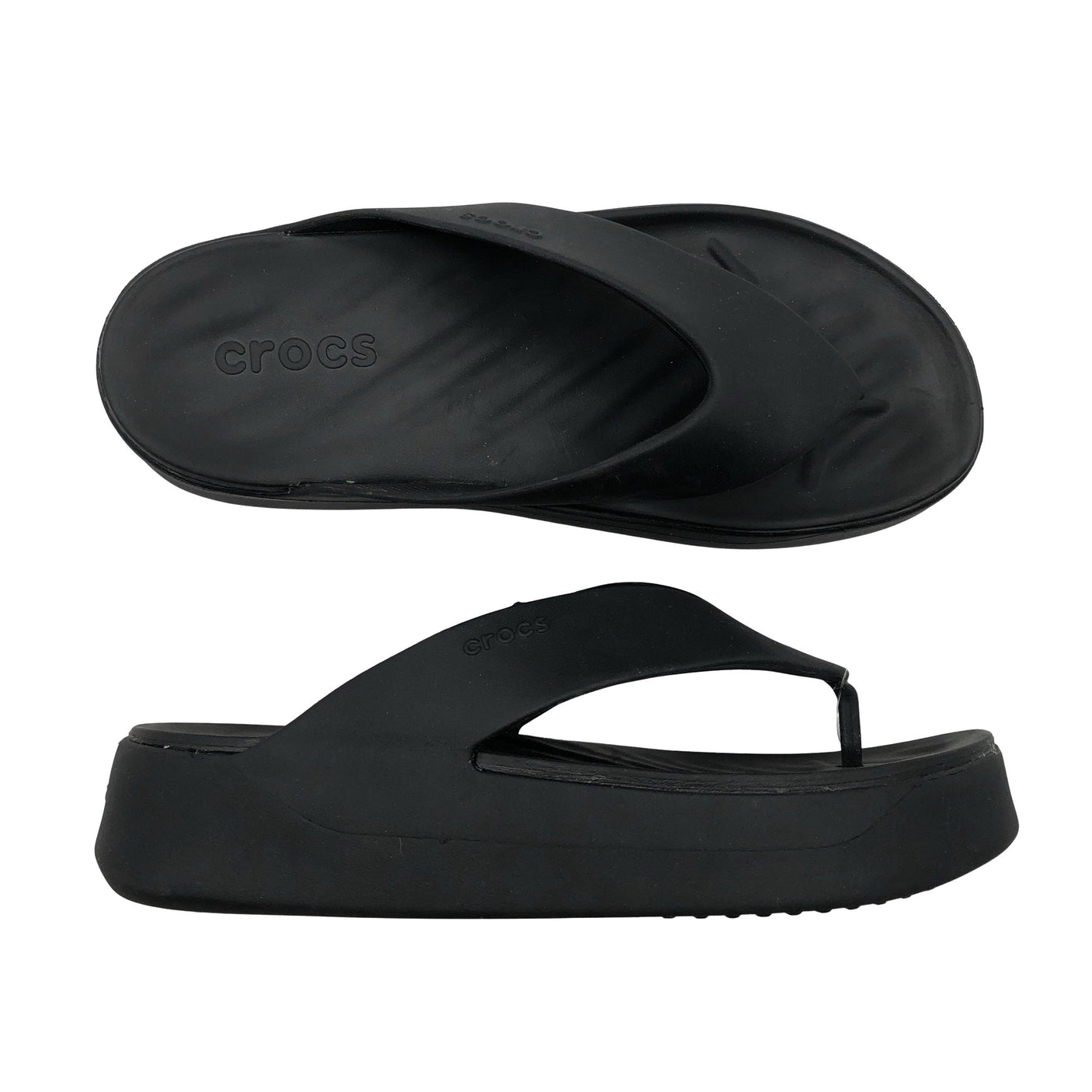 Unisex Crocs - Sandals, size 40 - Black (1)