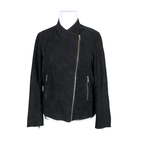 Unisex Cut & Pret - Leather jacket, size 44 - Black ()