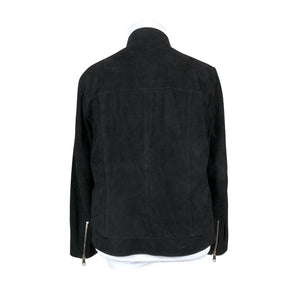 Unisex Cut & Pret - Leather jacket, size 44 - Black (2)