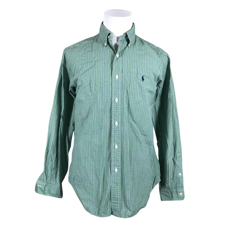 Unisex Polo Ralph Lauren - Collared shirt, size M - Green ()