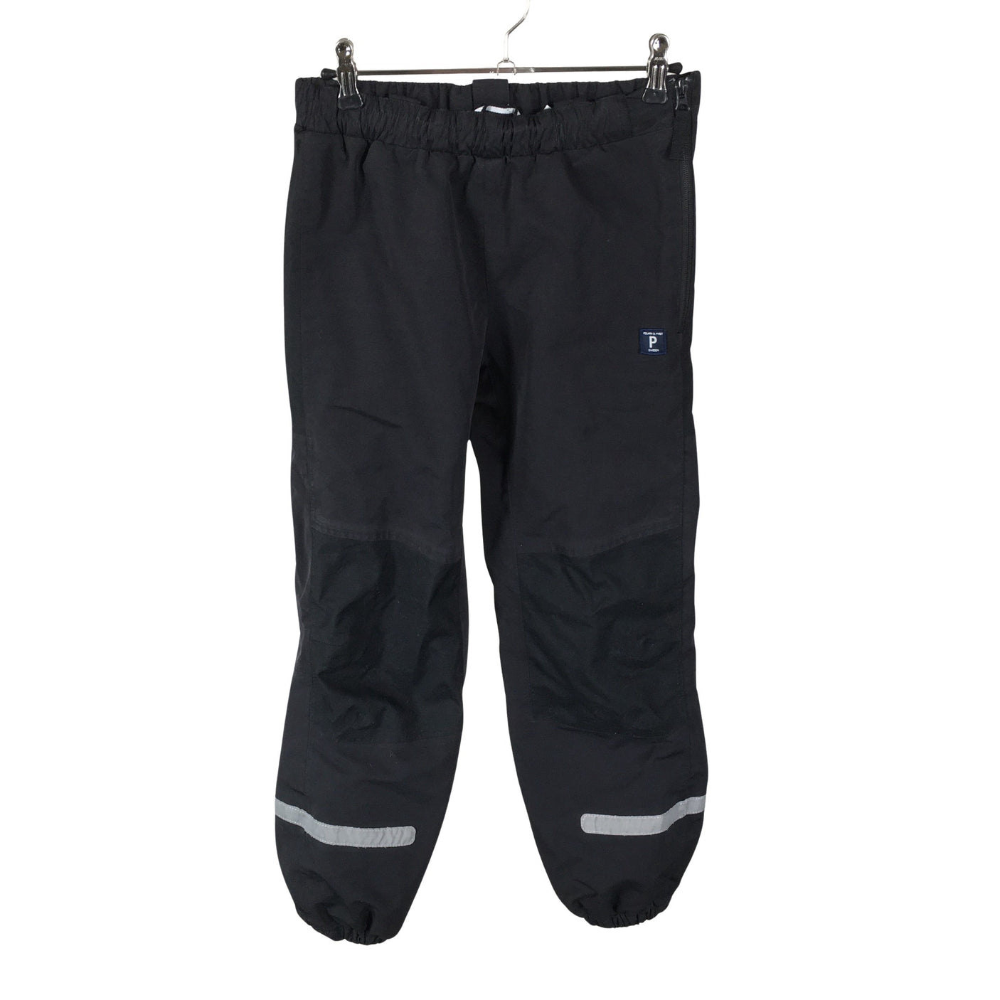 Unisex Polarn O. Pyret - Spring/Fall pants, size 134 - 140 - Black (1)