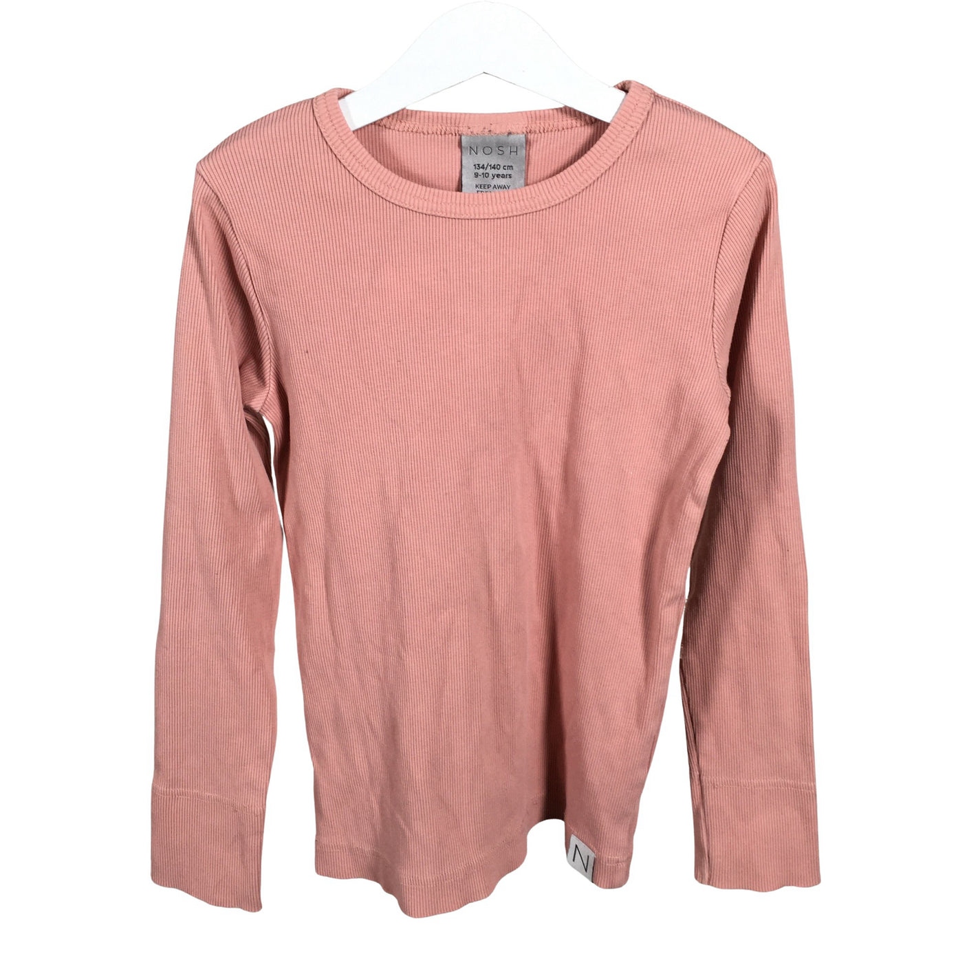 Unisex NOSH - Tricot shirt, size 134 - 140 - Light pink (1)