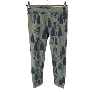 Unisex Polarn O. Pyret - Tricot pants, size 122 - 128 - Green (1)