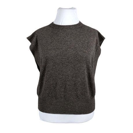 Unisex Claire.dk - Knit vest, size 42 - Gray ()
