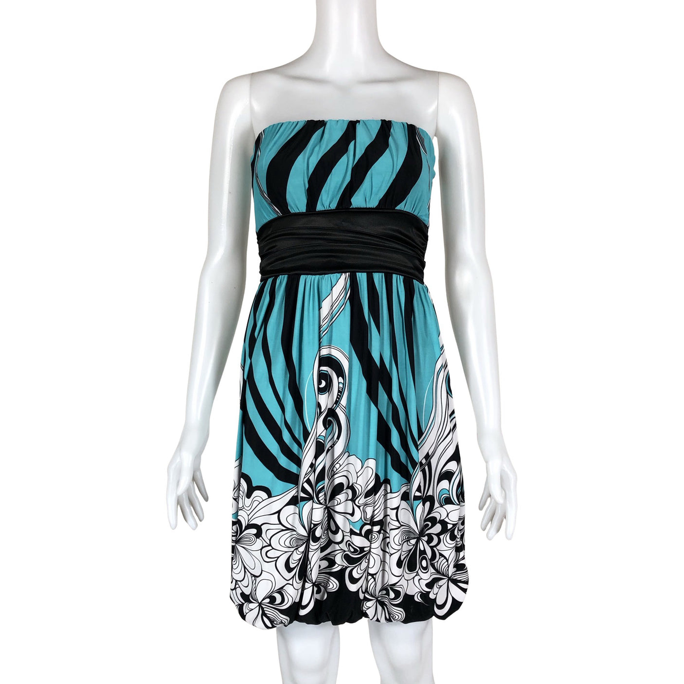 Unisex SisterS point - Tricot dress, size 34 - Turquoise (1)