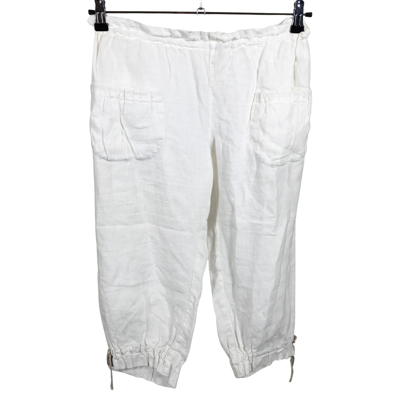 Unisex Bypias - Capri pants, size 40 - Natural white (1)