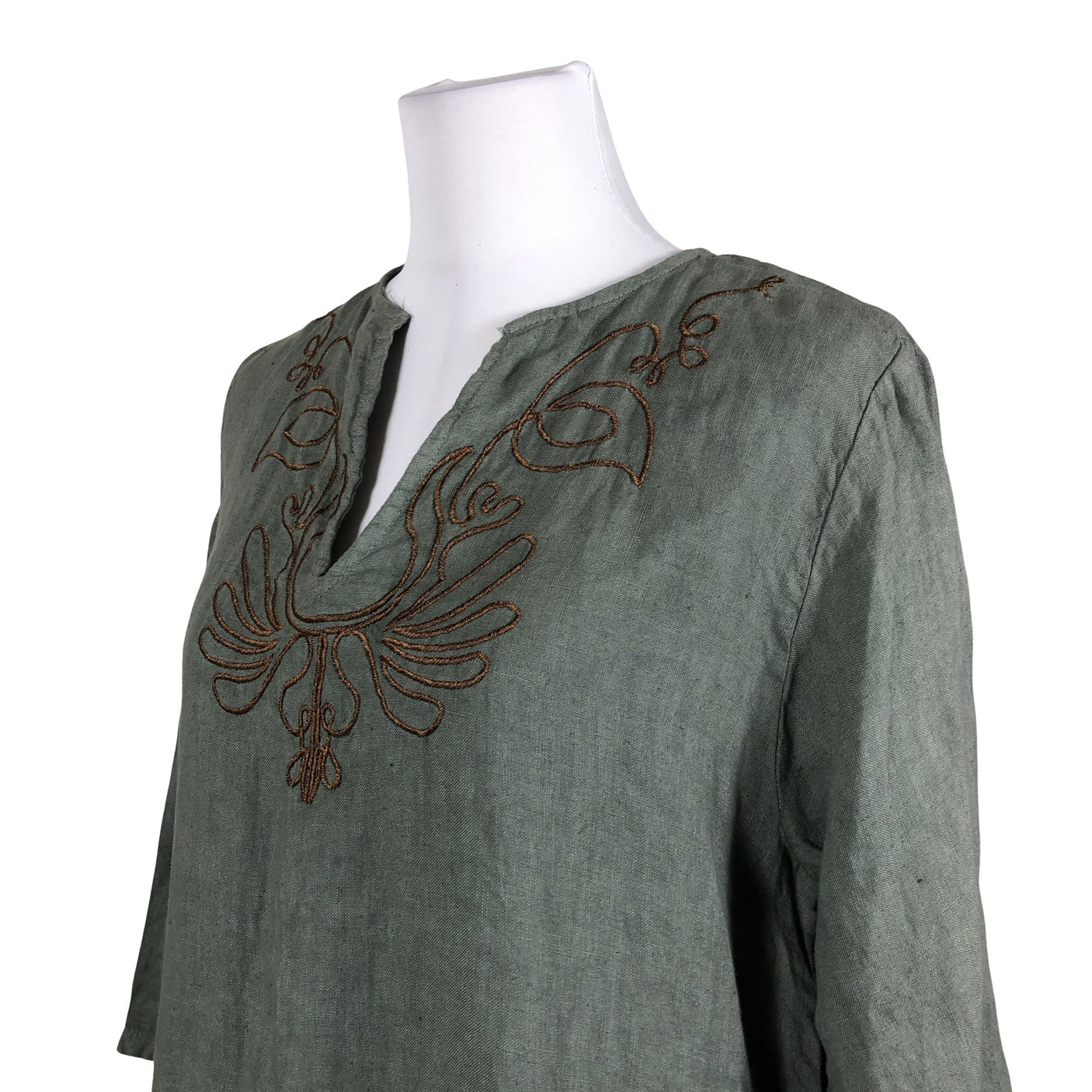 Unisex Bohemiana - Dress, size 40 - Green (2)