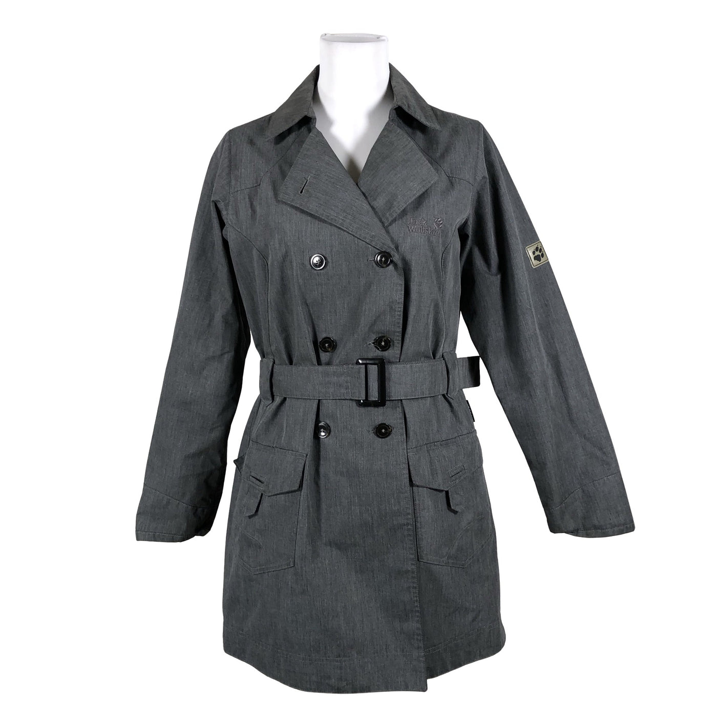 Unisex Jack Wolfskin - Outdoor jacket, size 38 - Gray (2)