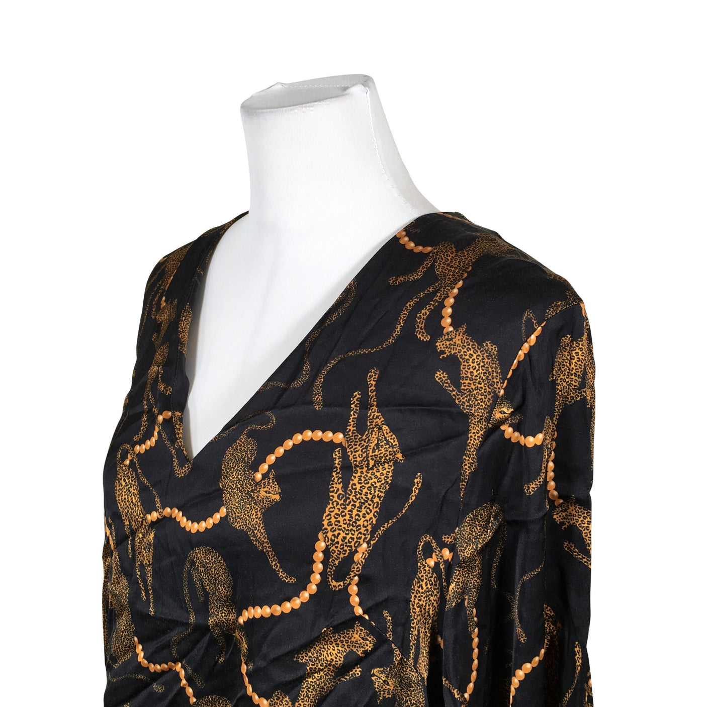 Unisex Uhana Design - Schiffon dress, size 40 - Black (3)