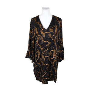 Unisex Uhana Design - Schiffon dress, size 40 - Black (1)