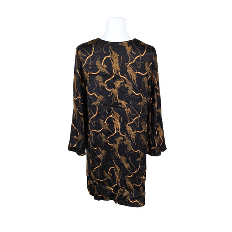 Unisex Uhana Design - Schiffon dress, size 40 - Black (2)