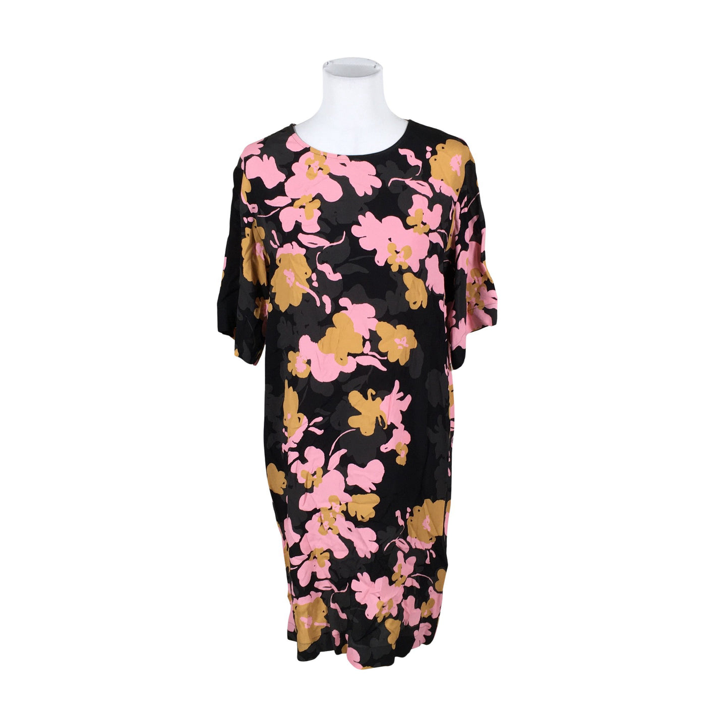 Unisex Marimekko - Schiffon dress, size 34 - Black (1)