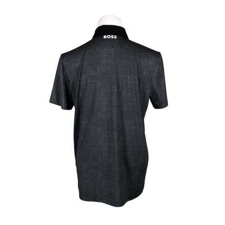 Unisex Hugo Boss - Sports shirt, short sleeve, size L - Gray (2)
