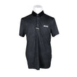 Unisex Hugo Boss - Sports shirt, short sleeve, size L - Gray ()