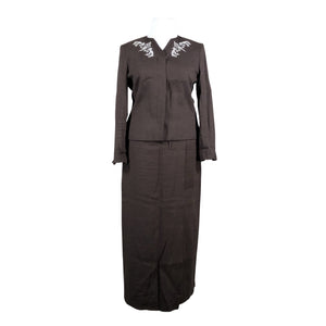 Unisex Steilmann - Suit set, size 42 - Brown (2)