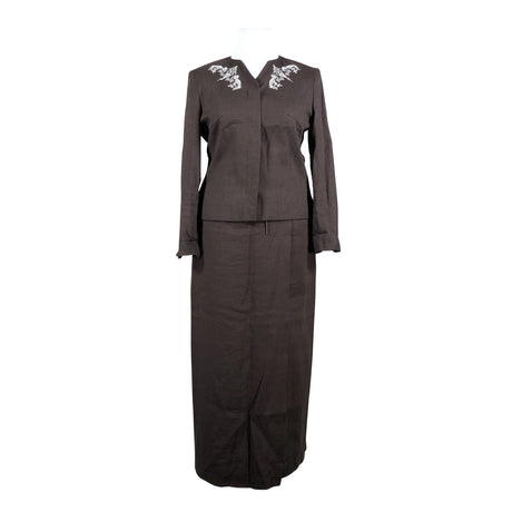 Unisex Steilmann - Suit set, size 42 - Brown (2)