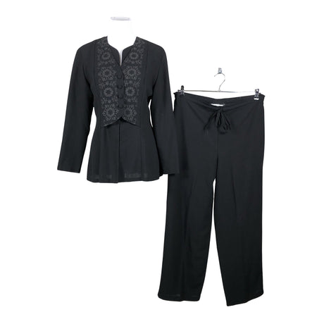 Unisex Randigarutan - Suit set, size 38 - Black ()