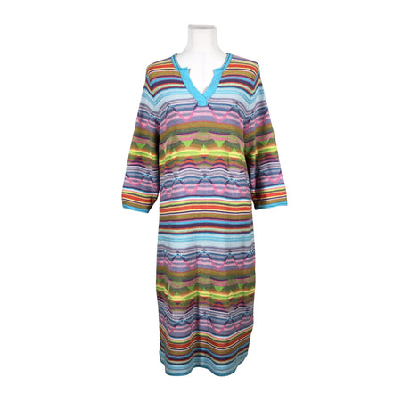 Unisex Goldner - Knit dress, size 40 - Turquoise ()