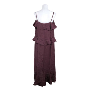 Unisex Lindex - Dress, size 38 - Wine red (2)