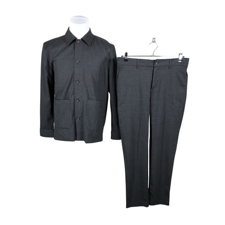Unisex Frenn - Collared shirt, size L - Gray ()