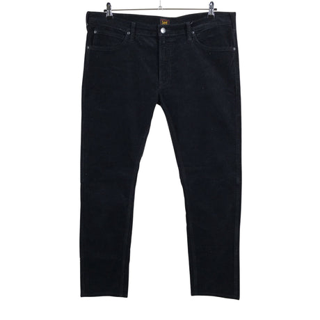 Unisex Lee - Velvet pants, size W38 - Black ()
