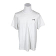 Unisex Under Armour - Sports shirt, short sleeve, size XXL - White ()