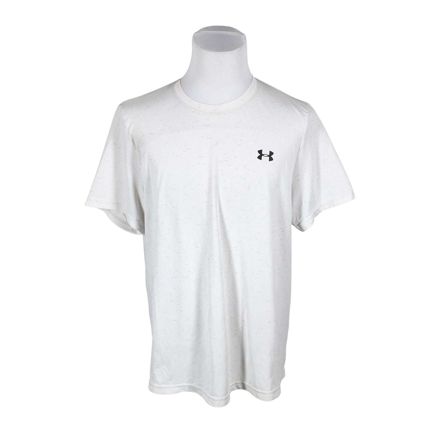 Unisex Under Armour - Sports shirt, short sleeve, size XXL - White (1)
