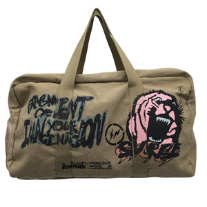Unisex Cactus Jack by Travis Scott - Travel bag, size Maxi - Brown (1)