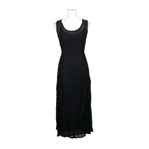 Unisex Pierre Cavallo - Schiffon dress, size 36 - Black (1)