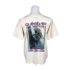 Unisex Quiksilver - T-shirt, size L - Beige (2)
