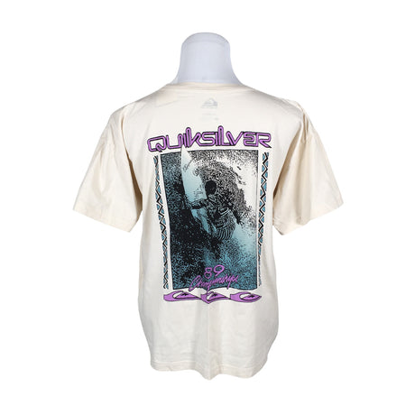 Unisex Quiksilver - T-shirt, size L - Beige (2)