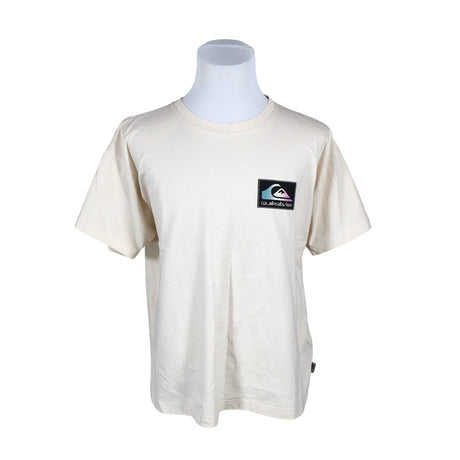 Unisex Quiksilver - T-shirt, size L - Beige ()