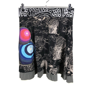 Unisex Desigual - Tricot skirt, size 42 - Black (1)