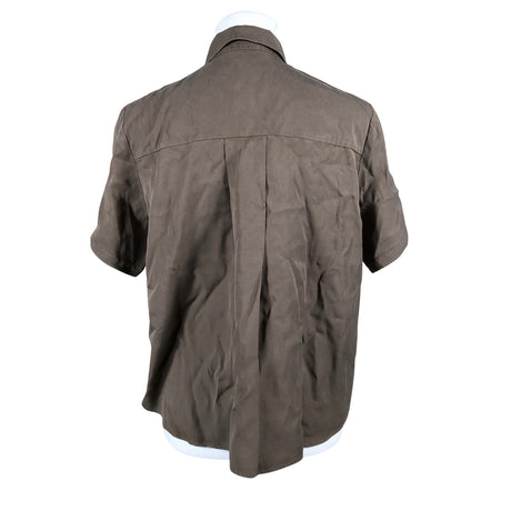 Unisex Samsoe&Samsoe - Short-sleeved blouse, size 40 - Brown (2)