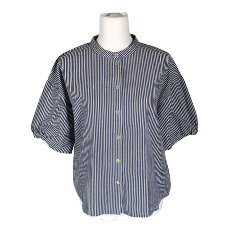 Unisex My Essential Wardrobe - Short-sleeved blouse, size 38 - Blue ()
