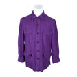 Unisex SuitSupply - Collared shirt, size XXL - Violet ()