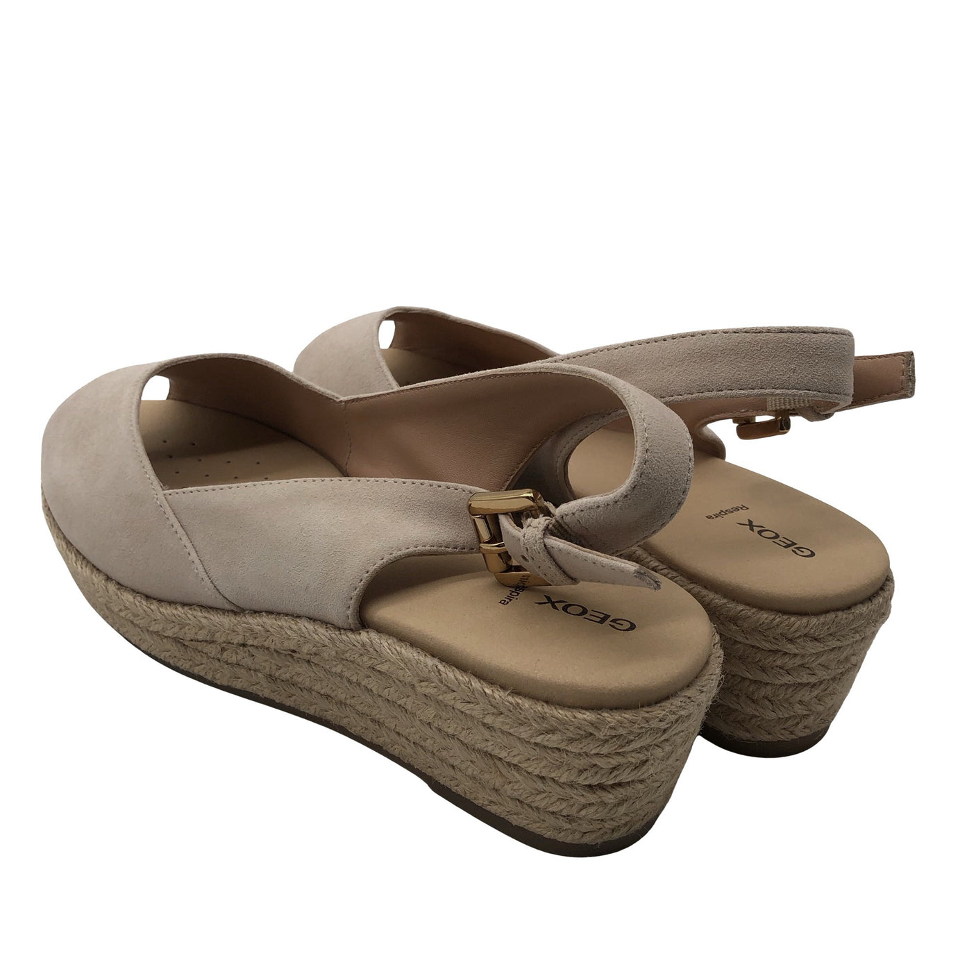 Unisex Geox - Wedge sandals, size 39 - Beige (3)