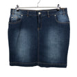 Unisex Zizzi - Denim skirt, size 50 - Blue ()
