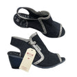 Unisex Mustang - Open toe high heel shoes, size 41 - Blue ()