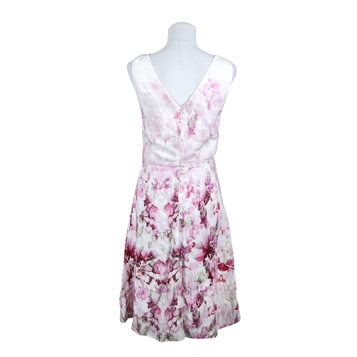 Unisex Tom Tailor - Schiffon dress, size 38 - White (2)